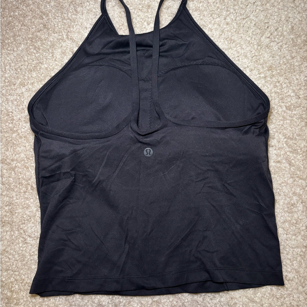 lululemon athletica Black Racerback Tank Top